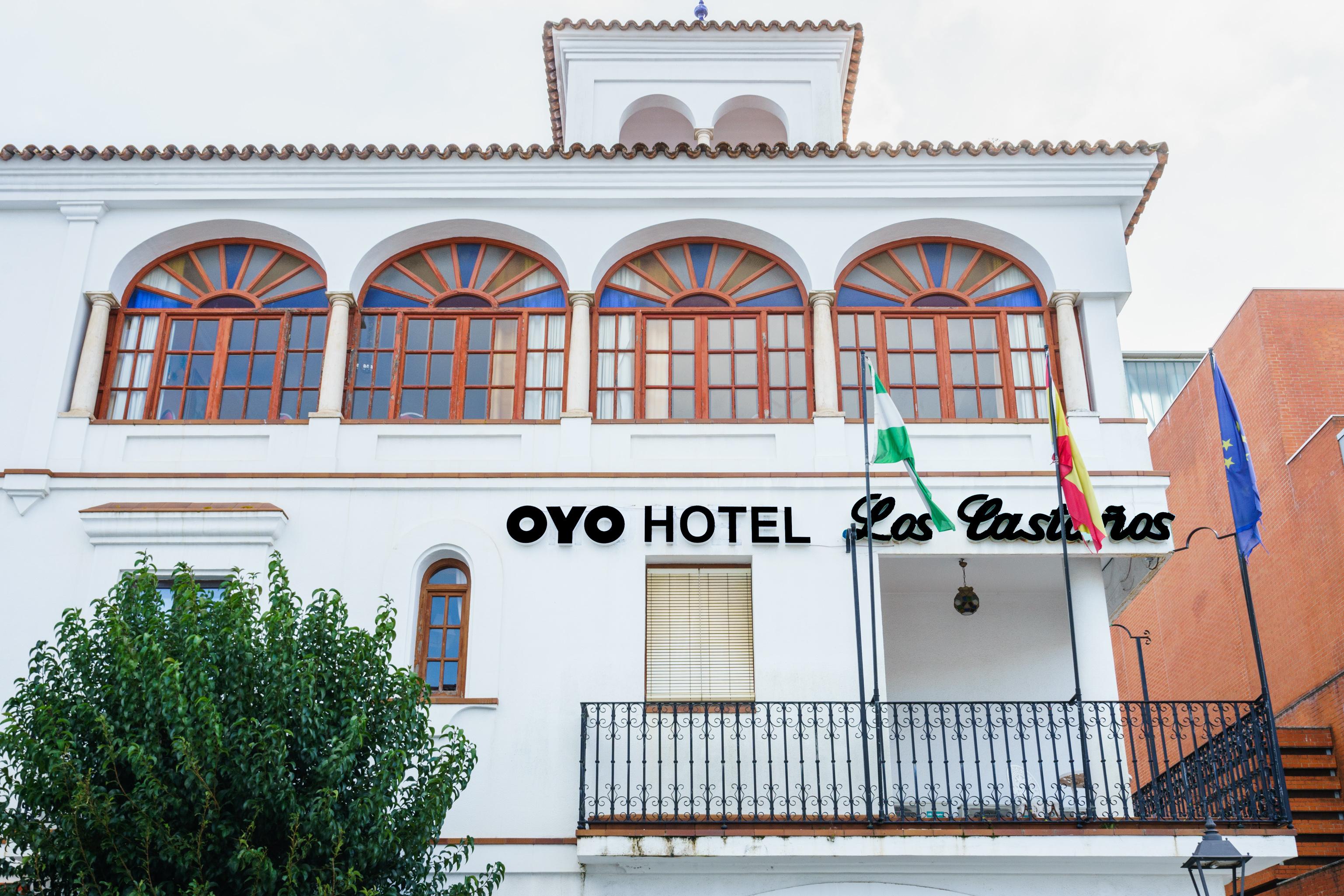 Hotel Los Castanos Арасена Экстерьер фото