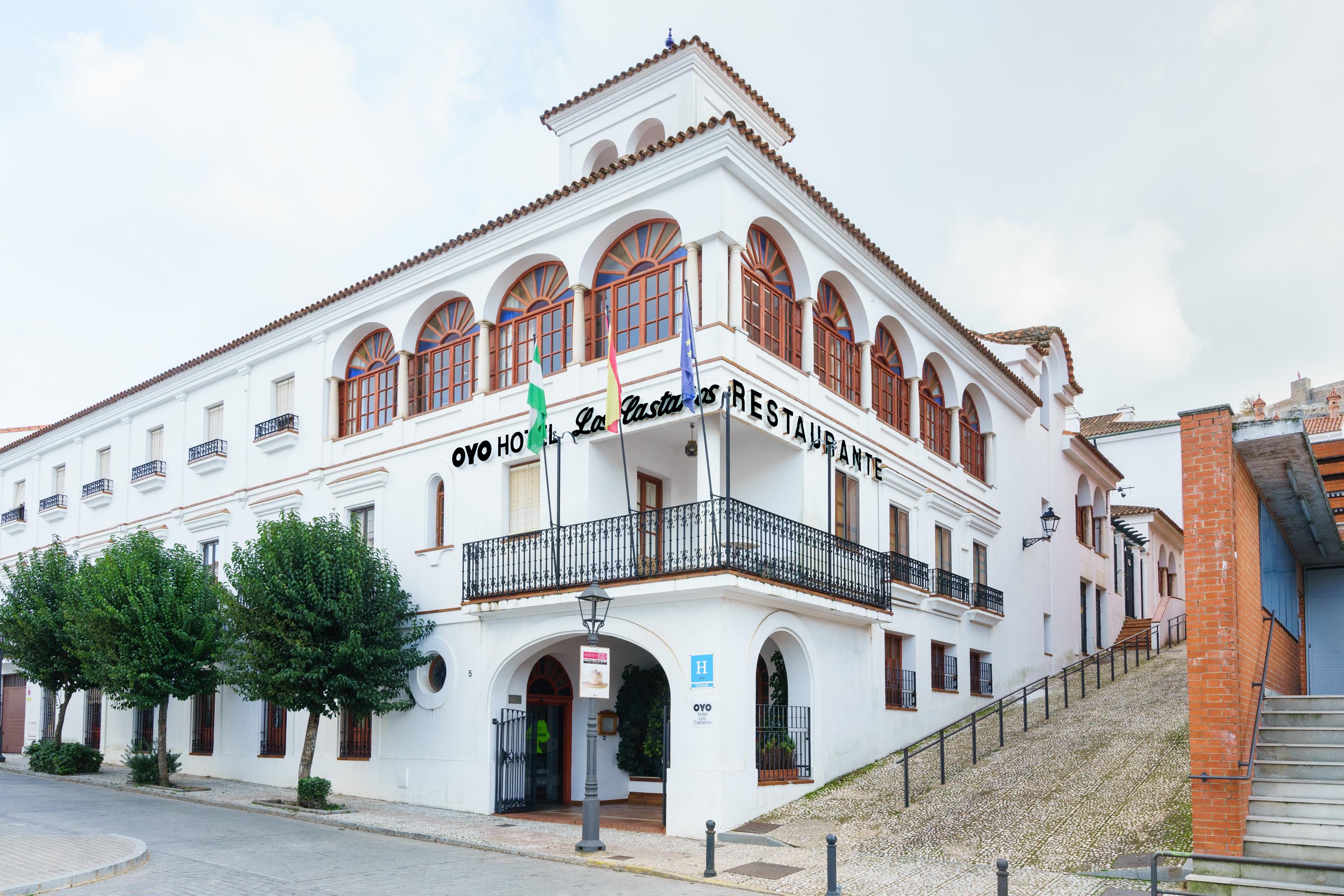 Hotel Los Castanos Арасена Экстерьер фото