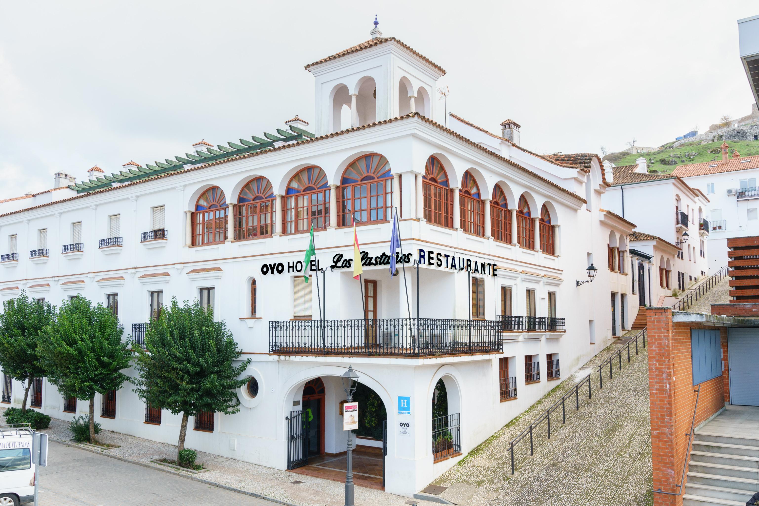 Hotel Los Castanos Арасена Экстерьер фото