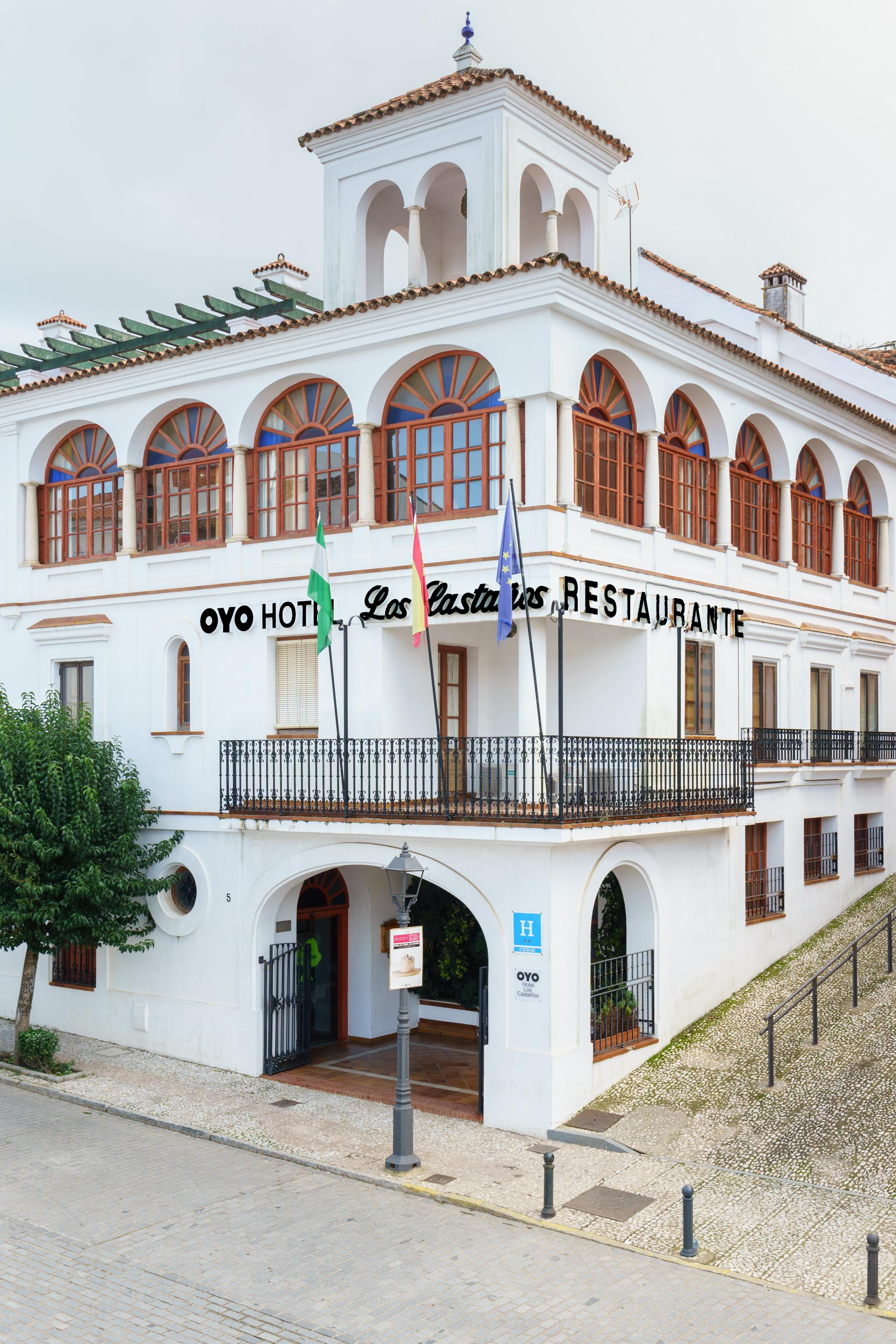Hotel Los Castanos Арасена Экстерьер фото